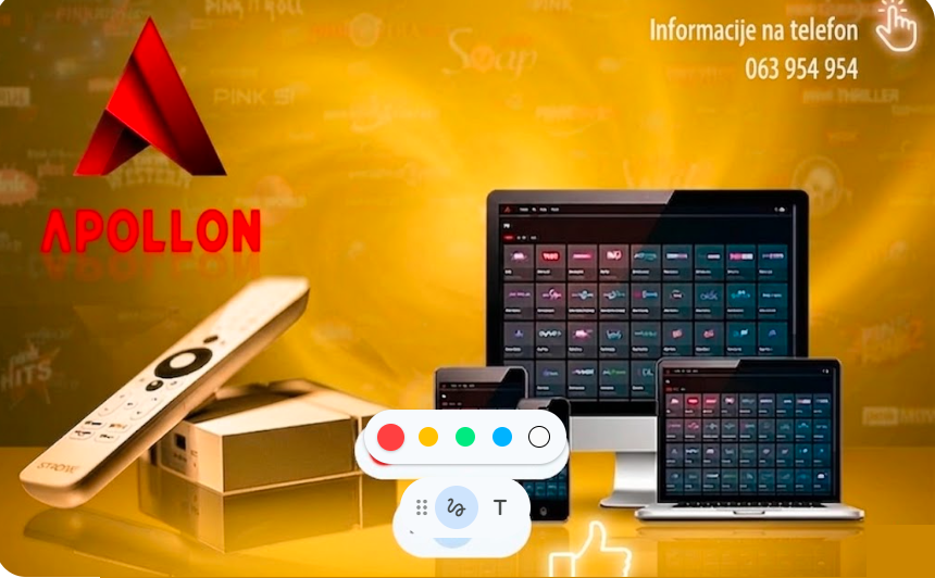 Novi hit- aplikacjia Apollon